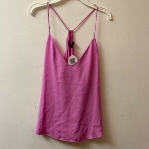 J. Crew Pink Strappy Top
